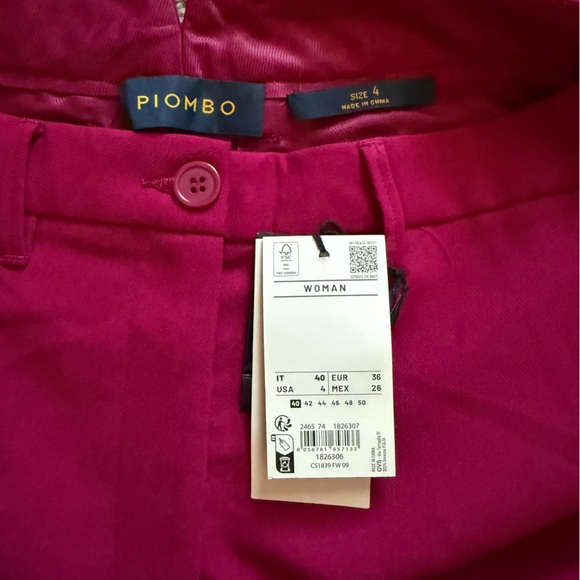 Piombo Women's Pants NWT - Picture 2 of 4
